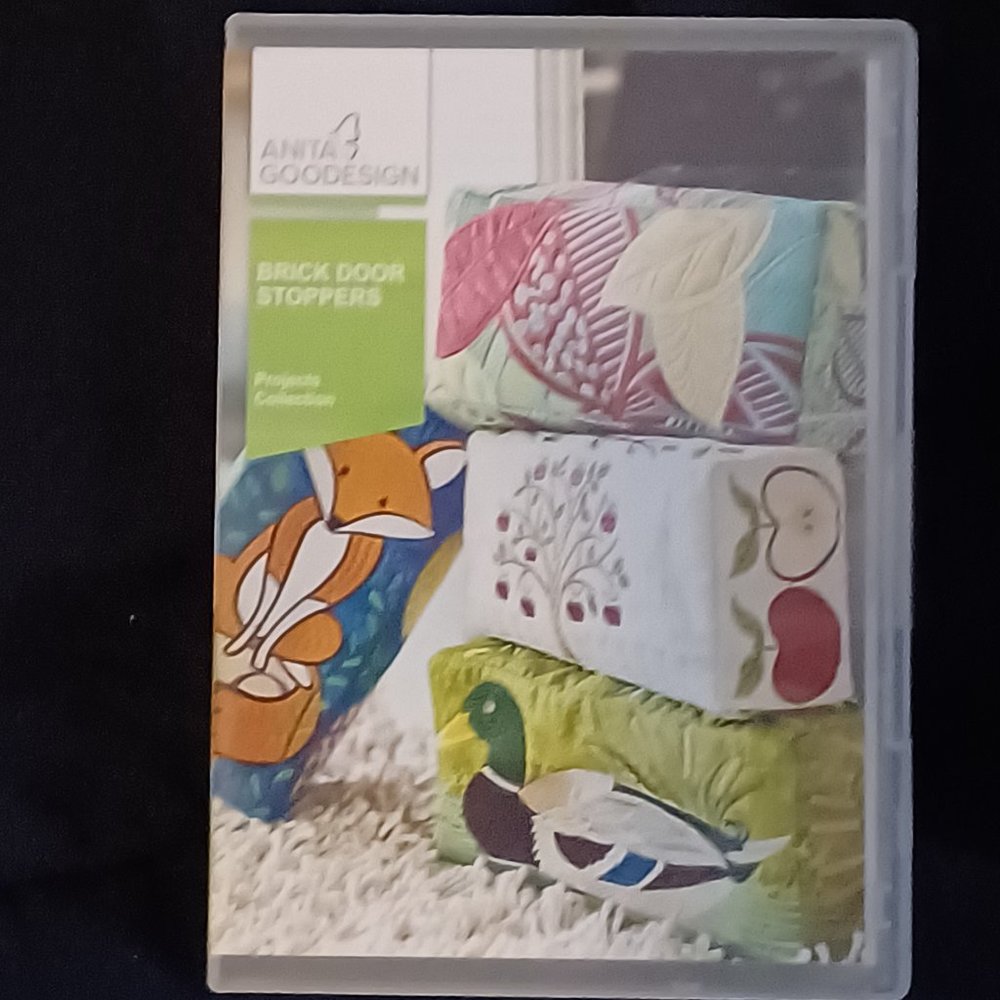 Machine Embroidery Designs - Brick Door Stopper
